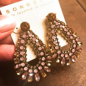 Never Worn Sorrelli Earrings Pink Champagne